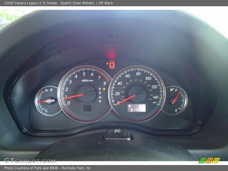 Quartz Silver Metallic / Off Black 2008 Subaru Legacy 2.5i Sedan