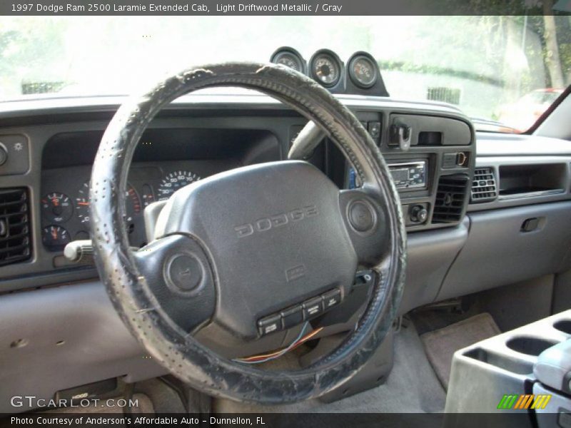 Light Driftwood Metallic / Gray 1997 Dodge Ram 2500 Laramie Extended Cab