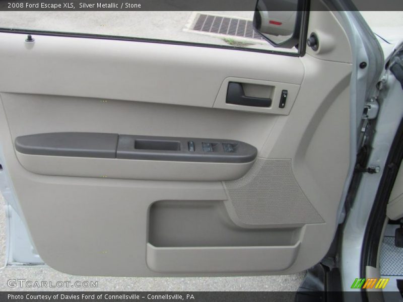 Silver Metallic / Stone 2008 Ford Escape XLS