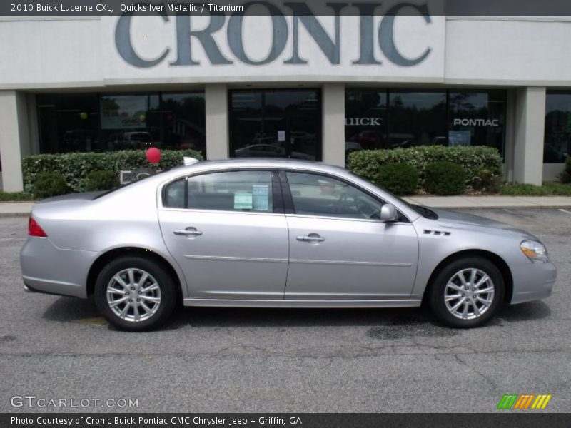 Quicksilver Metallic / Titanium 2010 Buick Lucerne CXL
