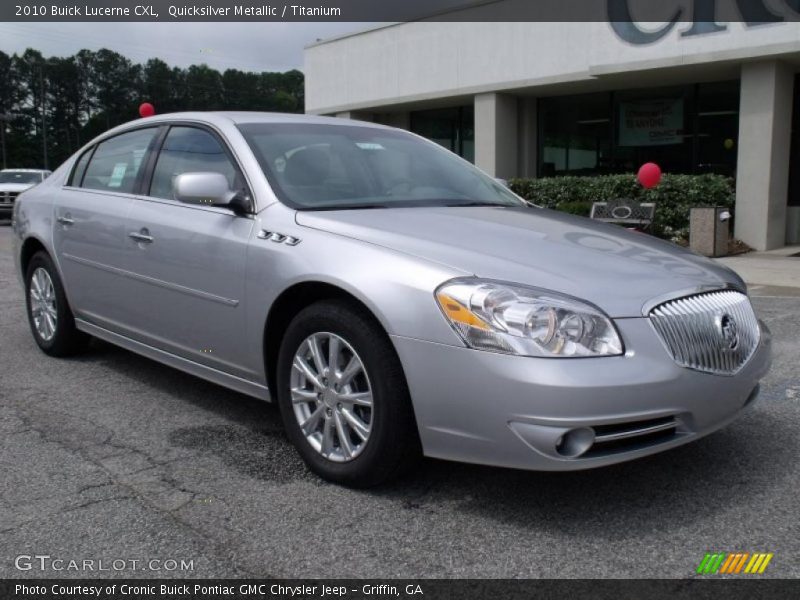 Quicksilver Metallic / Titanium 2010 Buick Lucerne CXL