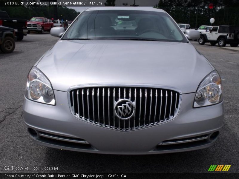 Quicksilver Metallic / Titanium 2010 Buick Lucerne CXL