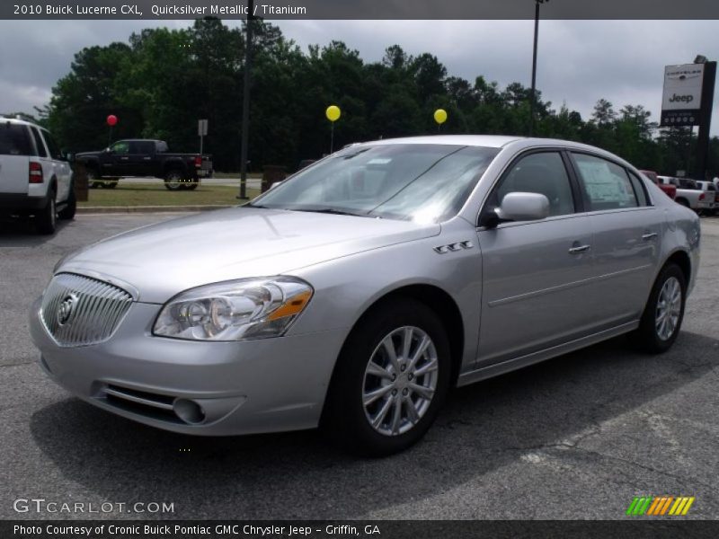 Quicksilver Metallic / Titanium 2010 Buick Lucerne CXL