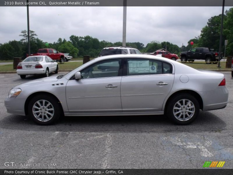 Quicksilver Metallic / Titanium 2010 Buick Lucerne CXL