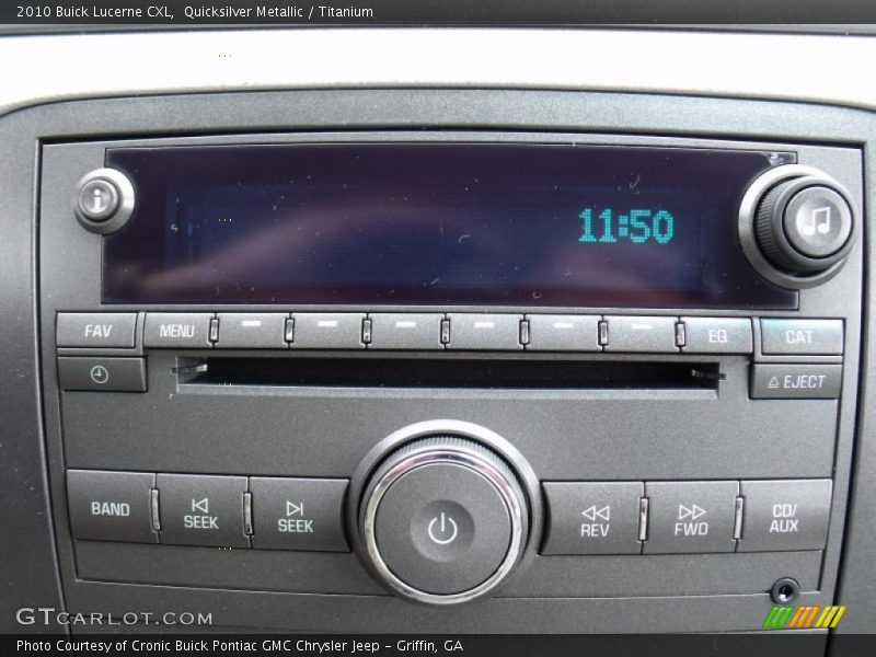 Quicksilver Metallic / Titanium 2010 Buick Lucerne CXL