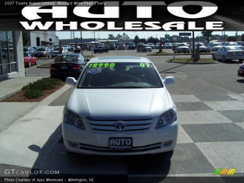 Blizzard White Pearl / Ivory 2007 Toyota Avalon Limited