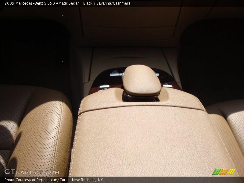 Black / Savanna/Cashmere 2009 Mercedes-Benz S 550 4Matic Sedan