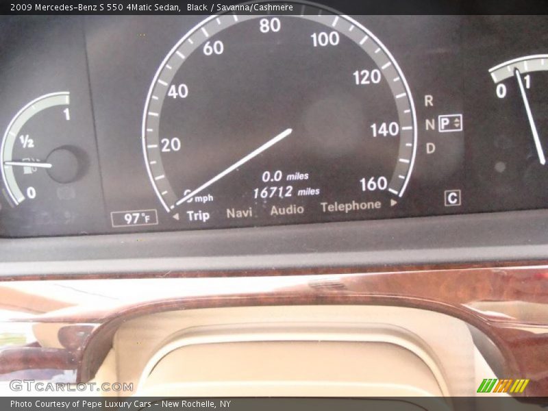 Black / Savanna/Cashmere 2009 Mercedes-Benz S 550 4Matic Sedan