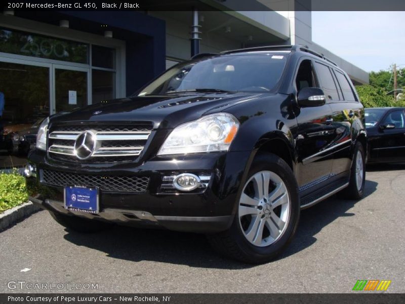 Black / Black 2007 Mercedes-Benz GL 450