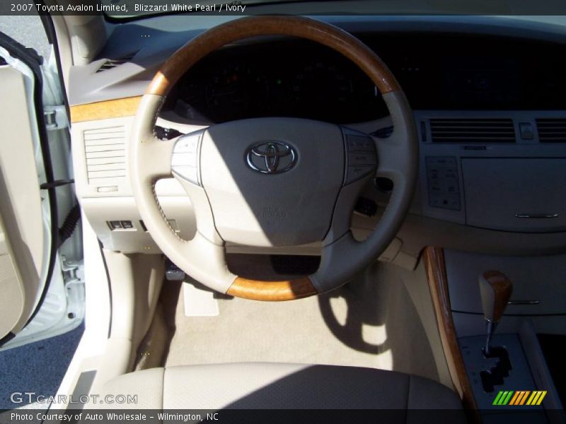 Blizzard White Pearl / Ivory 2007 Toyota Avalon Limited