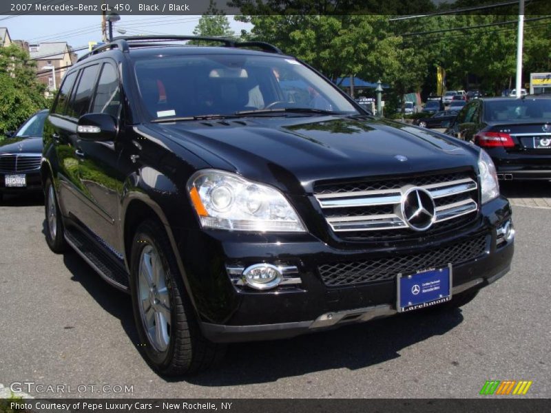 Black / Black 2007 Mercedes-Benz GL 450