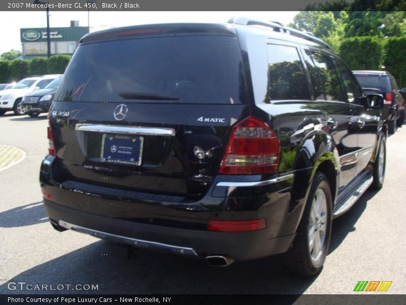 Black / Black 2007 Mercedes-Benz GL 450