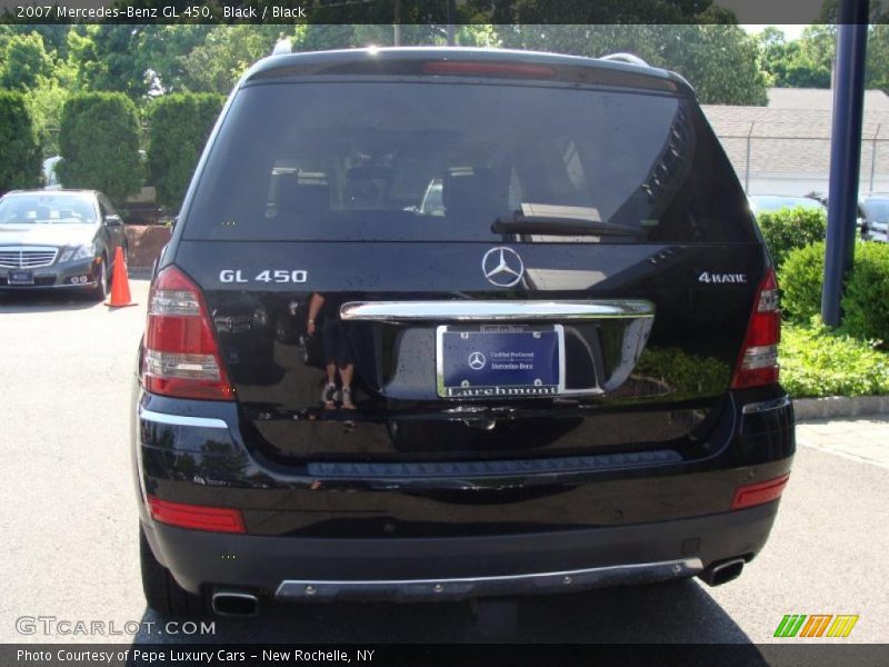 Black / Black 2007 Mercedes-Benz GL 450