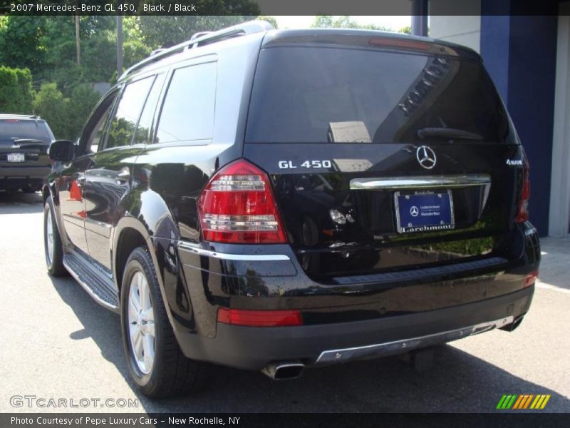 Black / Black 2007 Mercedes-Benz GL 450