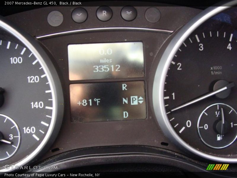 Black / Black 2007 Mercedes-Benz GL 450