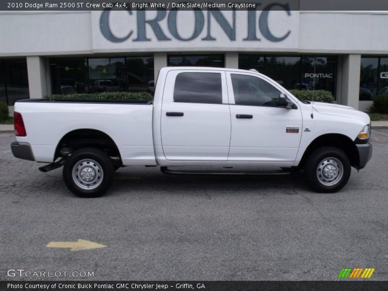 Bright White / Dark Slate/Medium Graystone 2010 Dodge Ram 2500 ST Crew Cab 4x4