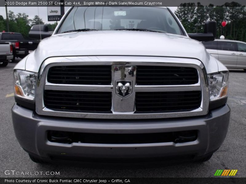 Bright White / Dark Slate/Medium Graystone 2010 Dodge Ram 2500 ST Crew Cab 4x4
