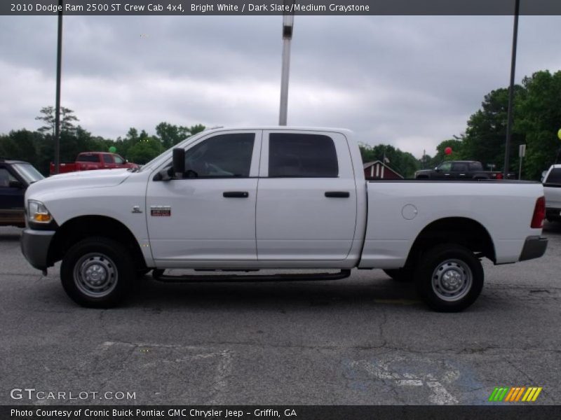 Bright White / Dark Slate/Medium Graystone 2010 Dodge Ram 2500 ST Crew Cab 4x4