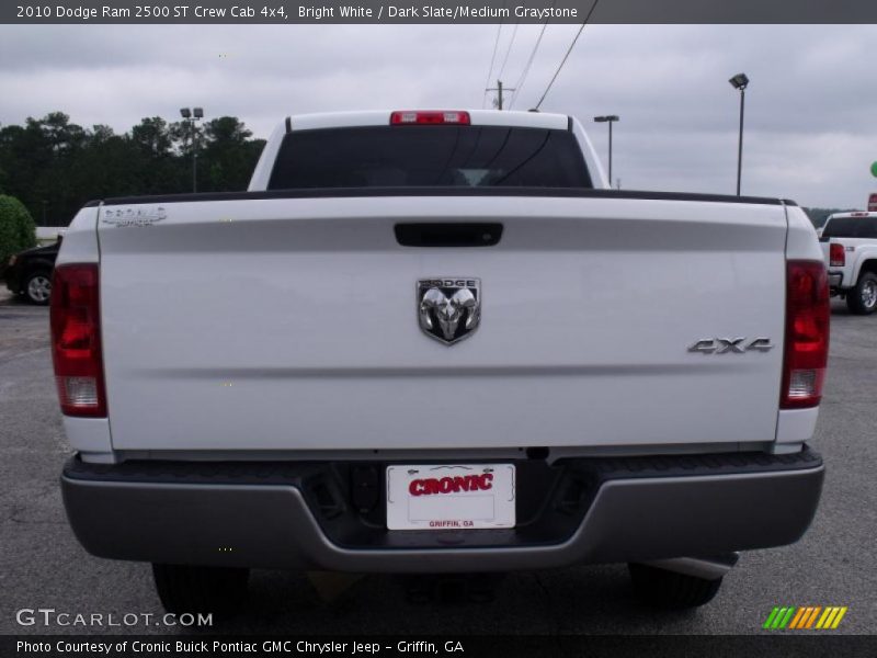 Bright White / Dark Slate/Medium Graystone 2010 Dodge Ram 2500 ST Crew Cab 4x4