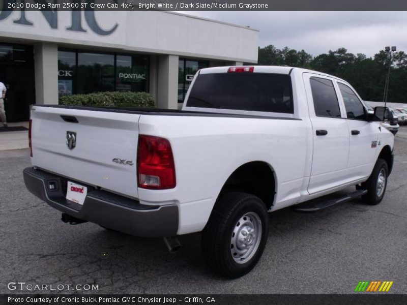 Bright White / Dark Slate/Medium Graystone 2010 Dodge Ram 2500 ST Crew Cab 4x4