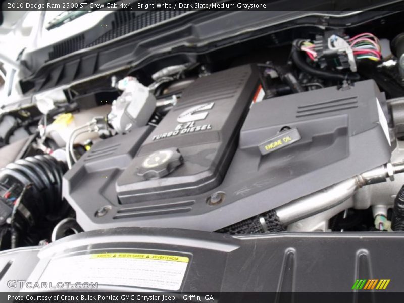 Bright White / Dark Slate/Medium Graystone 2010 Dodge Ram 2500 ST Crew Cab 4x4