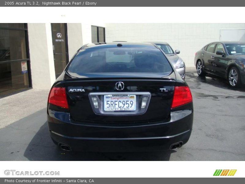 Nighthawk Black Pearl / Ebony 2005 Acura TL 3.2