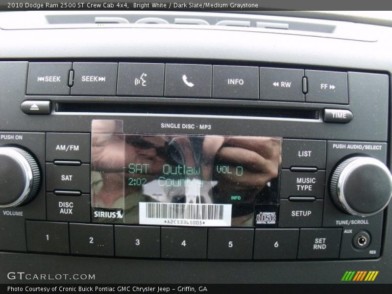 Bright White / Dark Slate/Medium Graystone 2010 Dodge Ram 2500 ST Crew Cab 4x4