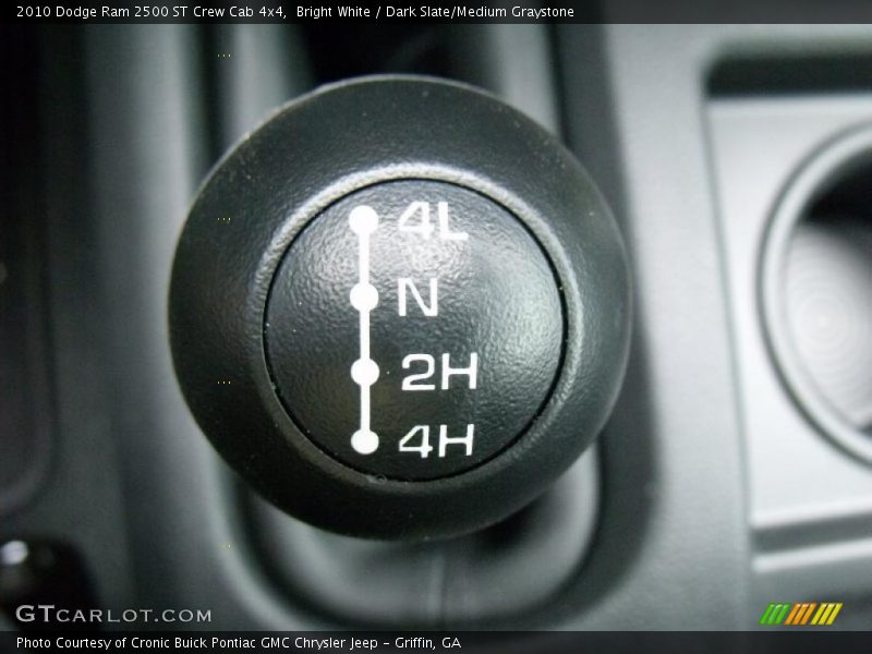 Bright White / Dark Slate/Medium Graystone 2010 Dodge Ram 2500 ST Crew Cab 4x4