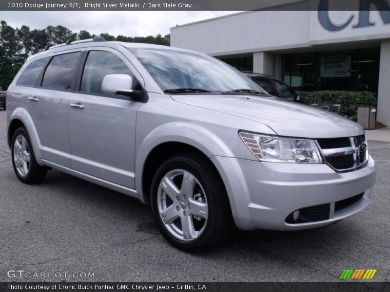 Bright Silver Metallic / Dark Slate Gray 2010 Dodge Journey R/T
