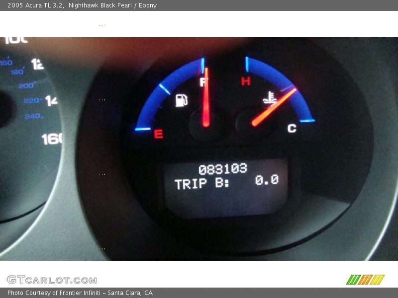 Nighthawk Black Pearl / Ebony 2005 Acura TL 3.2