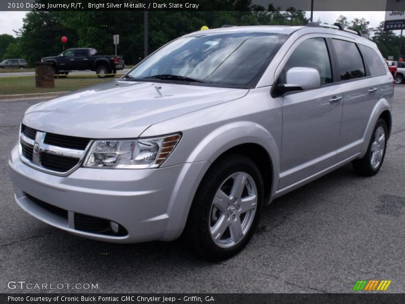 Bright Silver Metallic / Dark Slate Gray 2010 Dodge Journey R/T