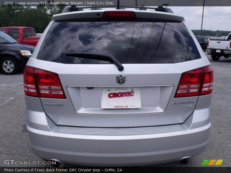 Bright Silver Metallic / Dark Slate Gray 2010 Dodge Journey R/T