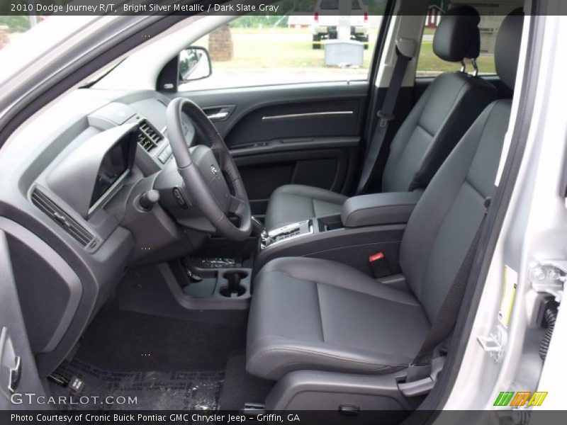 Bright Silver Metallic / Dark Slate Gray 2010 Dodge Journey R/T