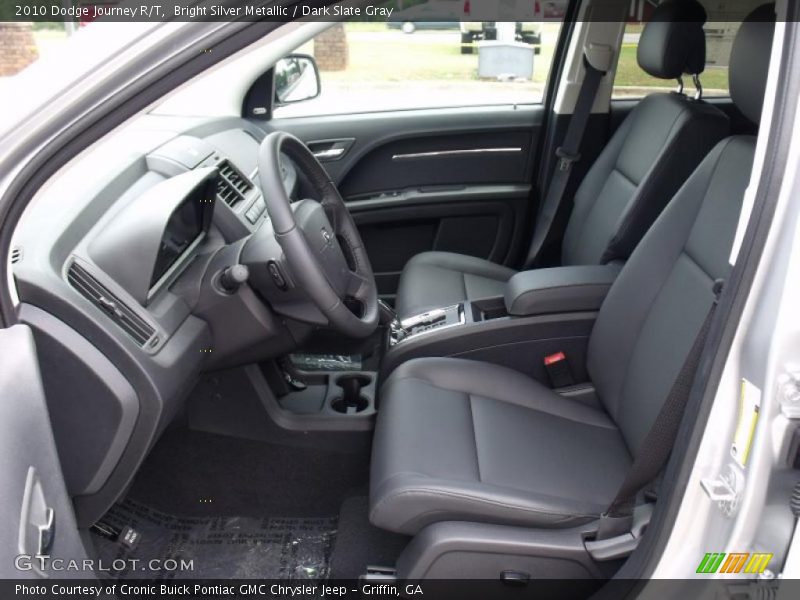 Bright Silver Metallic / Dark Slate Gray 2010 Dodge Journey R/T