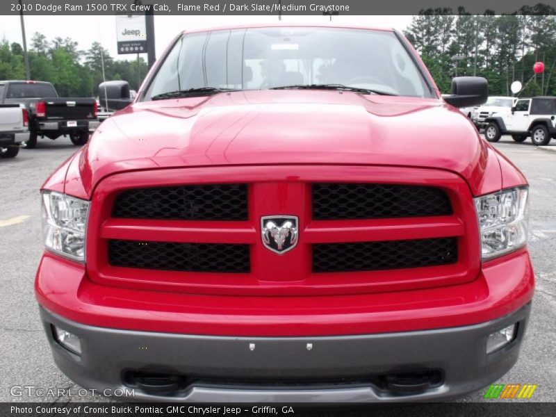 Flame Red / Dark Slate/Medium Graystone 2010 Dodge Ram 1500 TRX Crew Cab