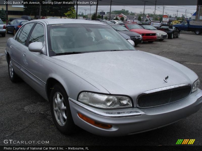 Sterling Silver Metallic / Medium Gray 2001 Buick Park Avenue