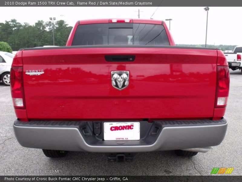 Flame Red / Dark Slate/Medium Graystone 2010 Dodge Ram 1500 TRX Crew Cab