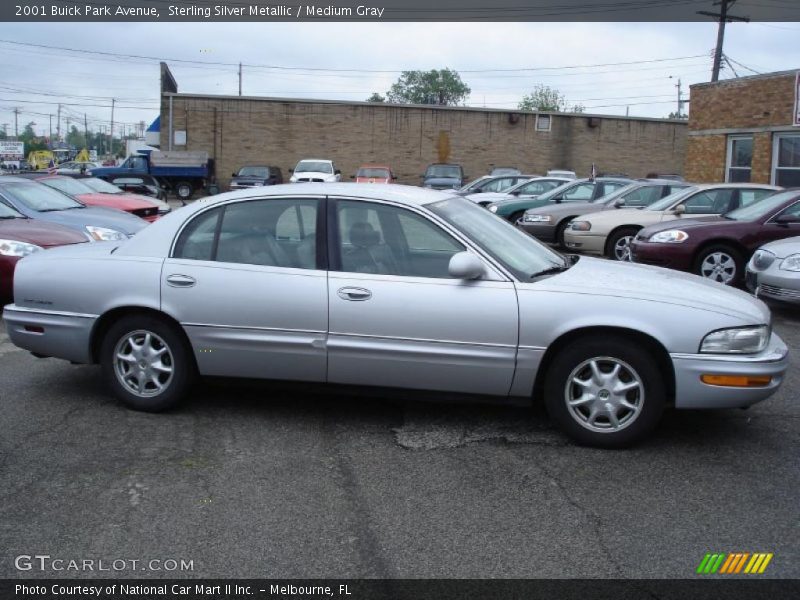 Sterling Silver Metallic / Medium Gray 2001 Buick Park Avenue