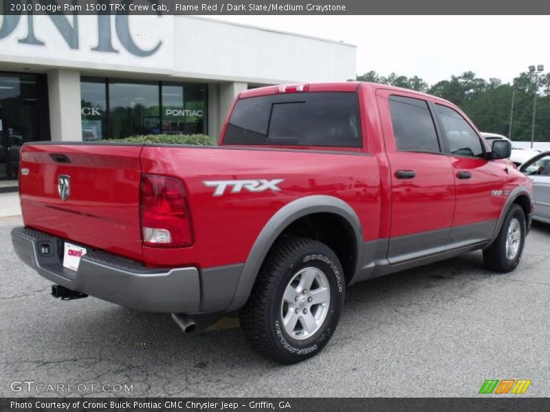Flame Red / Dark Slate/Medium Graystone 2010 Dodge Ram 1500 TRX Crew Cab