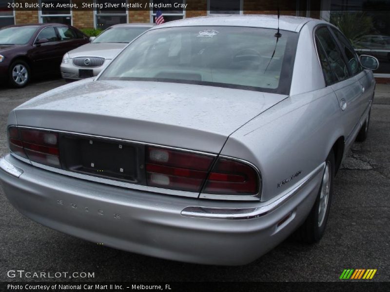 Sterling Silver Metallic / Medium Gray 2001 Buick Park Avenue