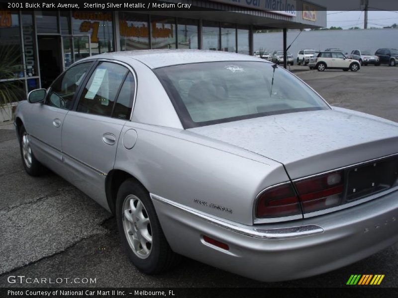 Sterling Silver Metallic / Medium Gray 2001 Buick Park Avenue