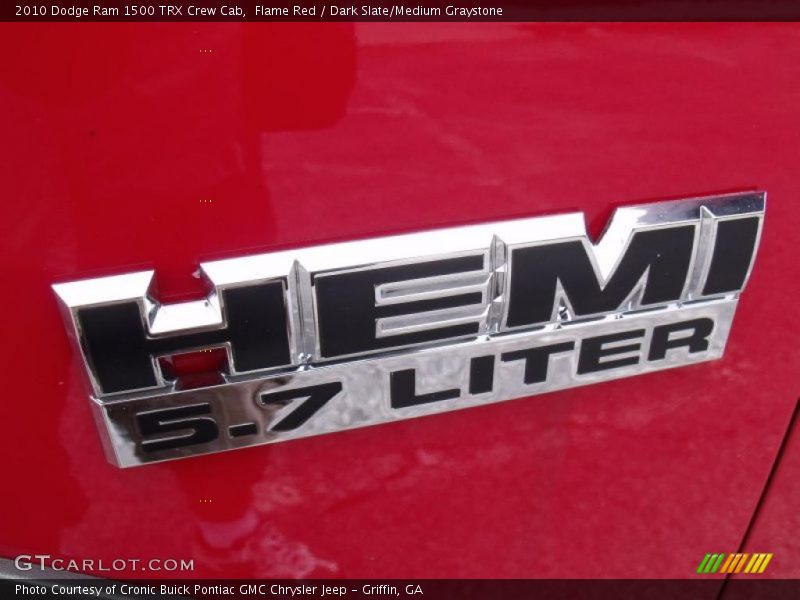 Flame Red / Dark Slate/Medium Graystone 2010 Dodge Ram 1500 TRX Crew Cab