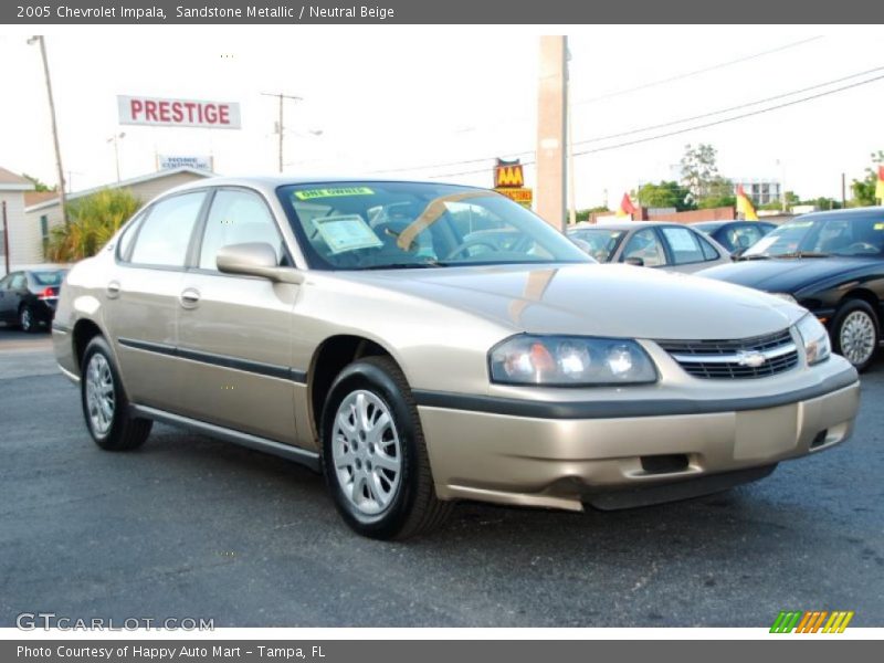 Sandstone Metallic / Neutral Beige 2005 Chevrolet Impala