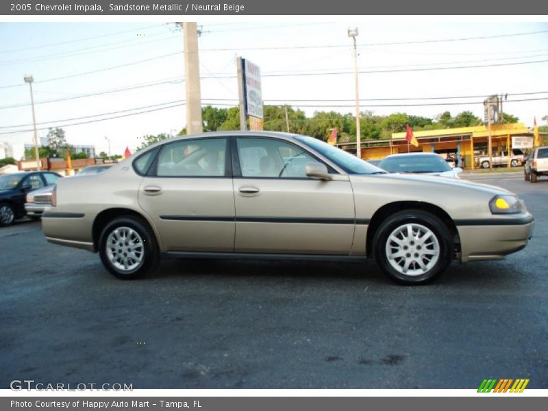 Sandstone Metallic / Neutral Beige 2005 Chevrolet Impala