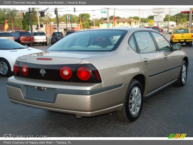 Sandstone Metallic / Neutral Beige 2005 Chevrolet Impala