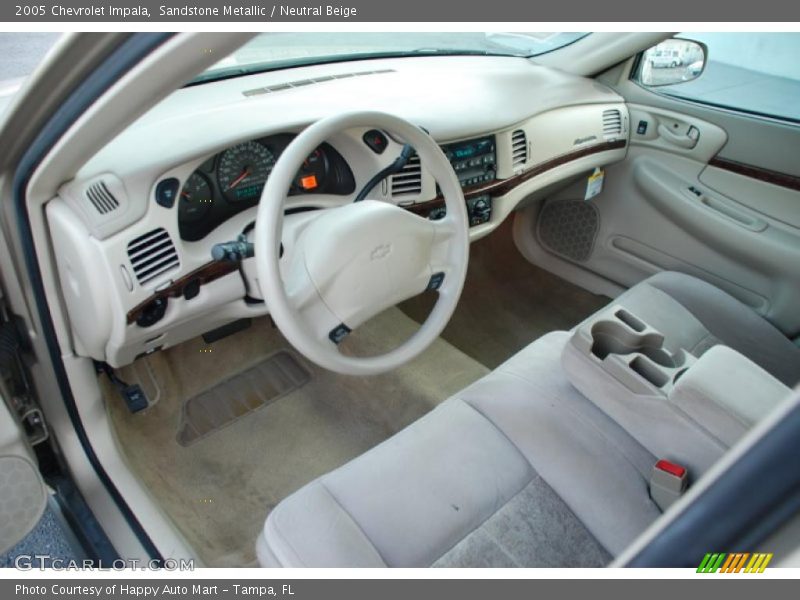 Sandstone Metallic / Neutral Beige 2005 Chevrolet Impala