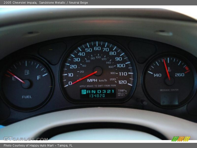 Sandstone Metallic / Neutral Beige 2005 Chevrolet Impala