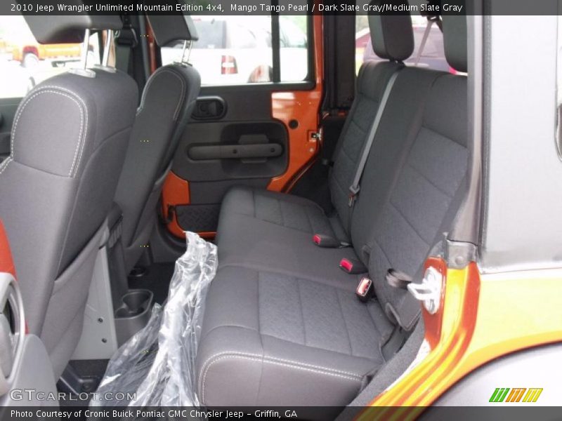 Mango Tango Pearl / Dark Slate Gray/Medium Slate Gray 2010 Jeep Wrangler Unlimited Mountain Edition 4x4