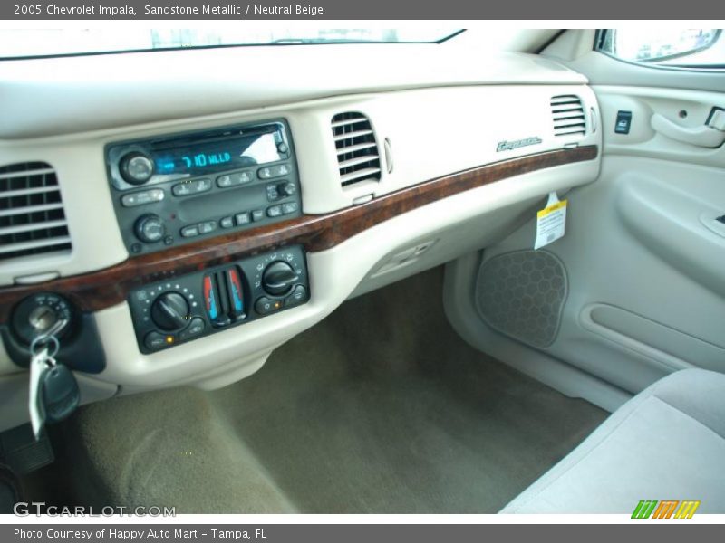 Sandstone Metallic / Neutral Beige 2005 Chevrolet Impala