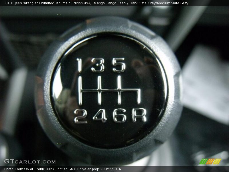 Mango Tango Pearl / Dark Slate Gray/Medium Slate Gray 2010 Jeep Wrangler Unlimited Mountain Edition 4x4